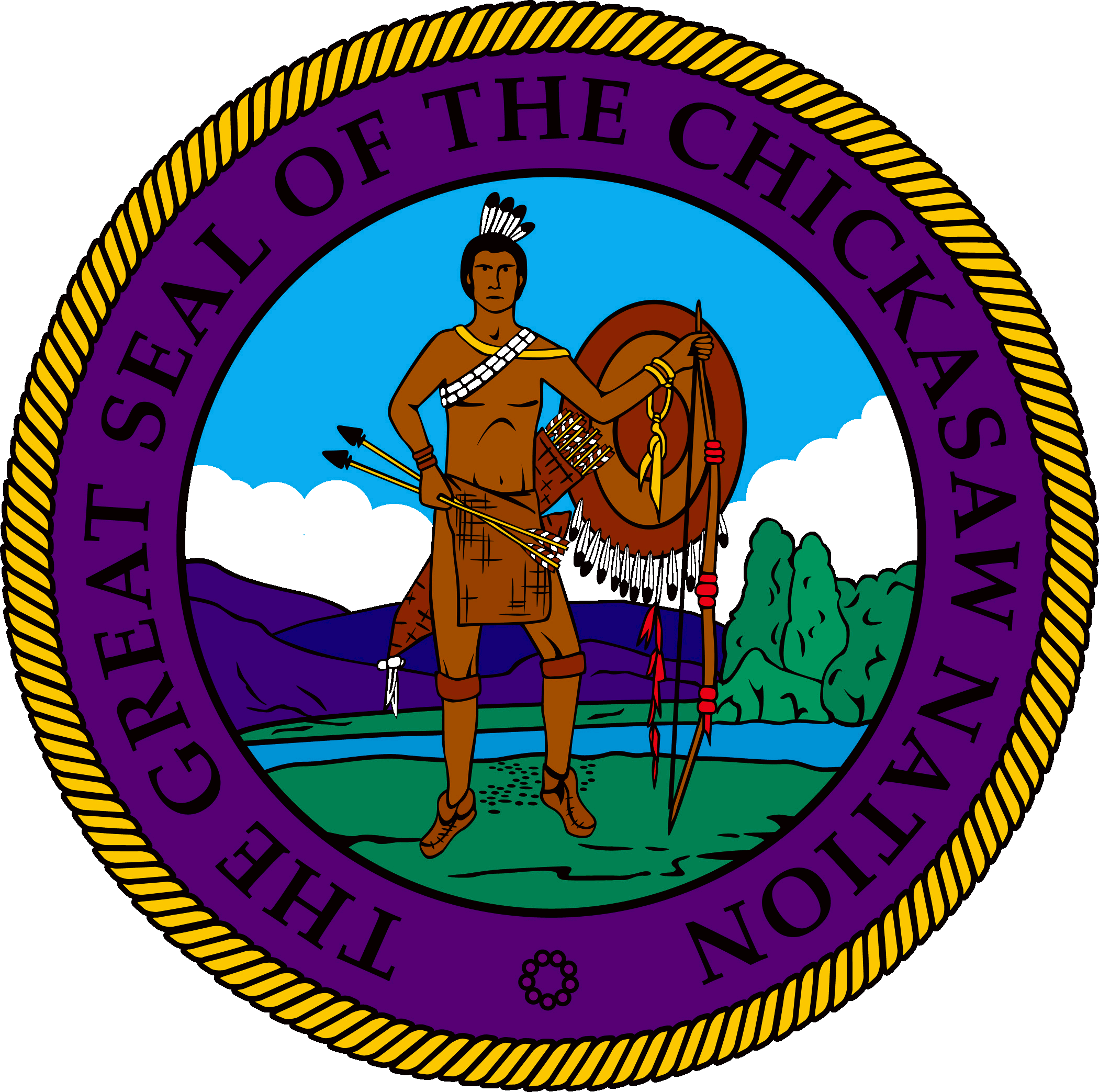 five civilized tribes seals