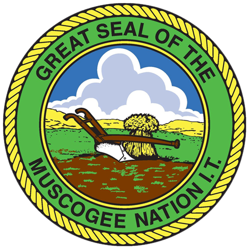 The Great Seal of the Muscogee Nation I.T.